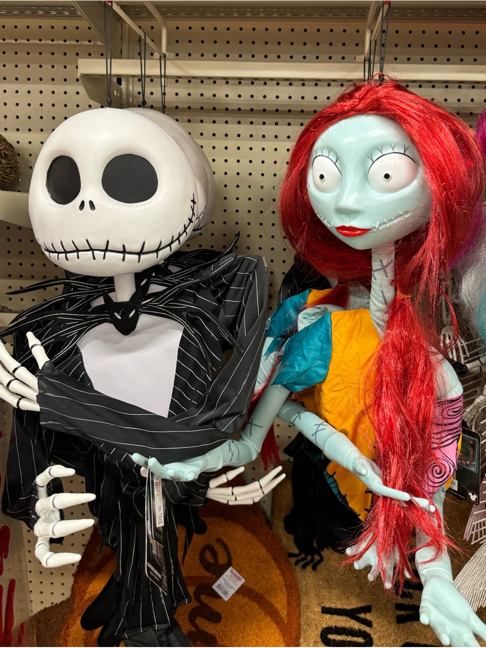 The Nightmare Before Christmas Jack & Sally Hanging Decor
